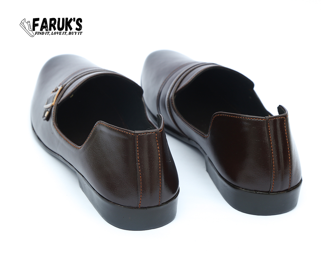 Picture of Stylish Addition - Luxury Stylish Half Shoe For Men Fashionable Premium Sandal For Men FARUK'S Flats Formal Shoe - Sustainable Choice