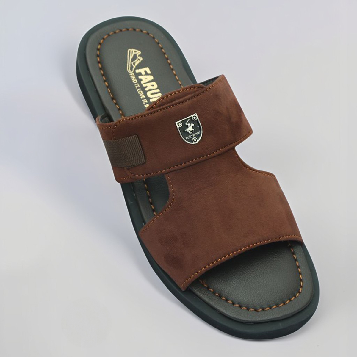 Picture of Luxury Stylish Sandal Fashionable Premium Sandal For Men FARUK'S Flats Suede Formal