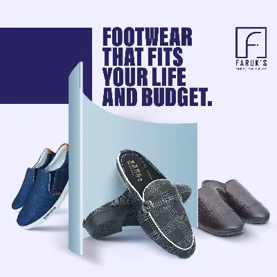 Picture of Stylish Black And Blue Color Winter Canvas Sneakers for Men