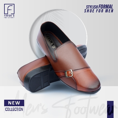 Picture of Stylish Addition - Luxury Stylish Half Shoe For Men Fashionable Premium Sandal For Men FARUK'S Flats Formal Shoe - Sustainable Choice