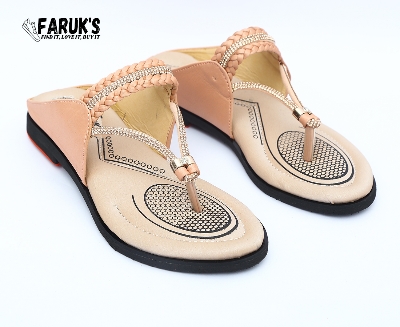 Picture of New Trendy Women And Girls Flat Sandals For Casual Look In Slide Kickonn sandals ,Slide,Clogs and designable sandals for Women's and Girl's, Women's sandals , summer shoes, beach shoes