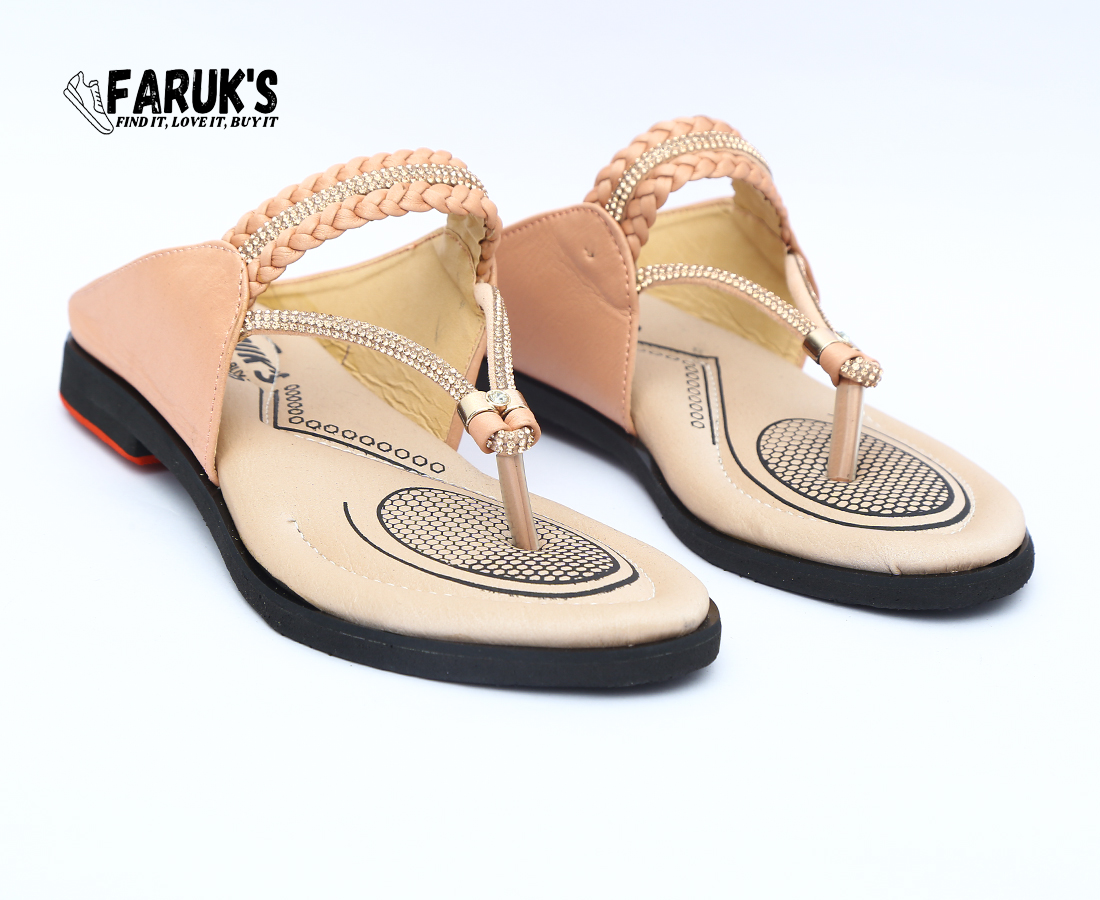 Picture of New Trendy Women And Girls Flat Sandals For Casual Look In Slide Kickonn sandals ,Slide,Clogs and designable sandals for Women's and Girl's, Women's sandals , summer shoes, beach shoes