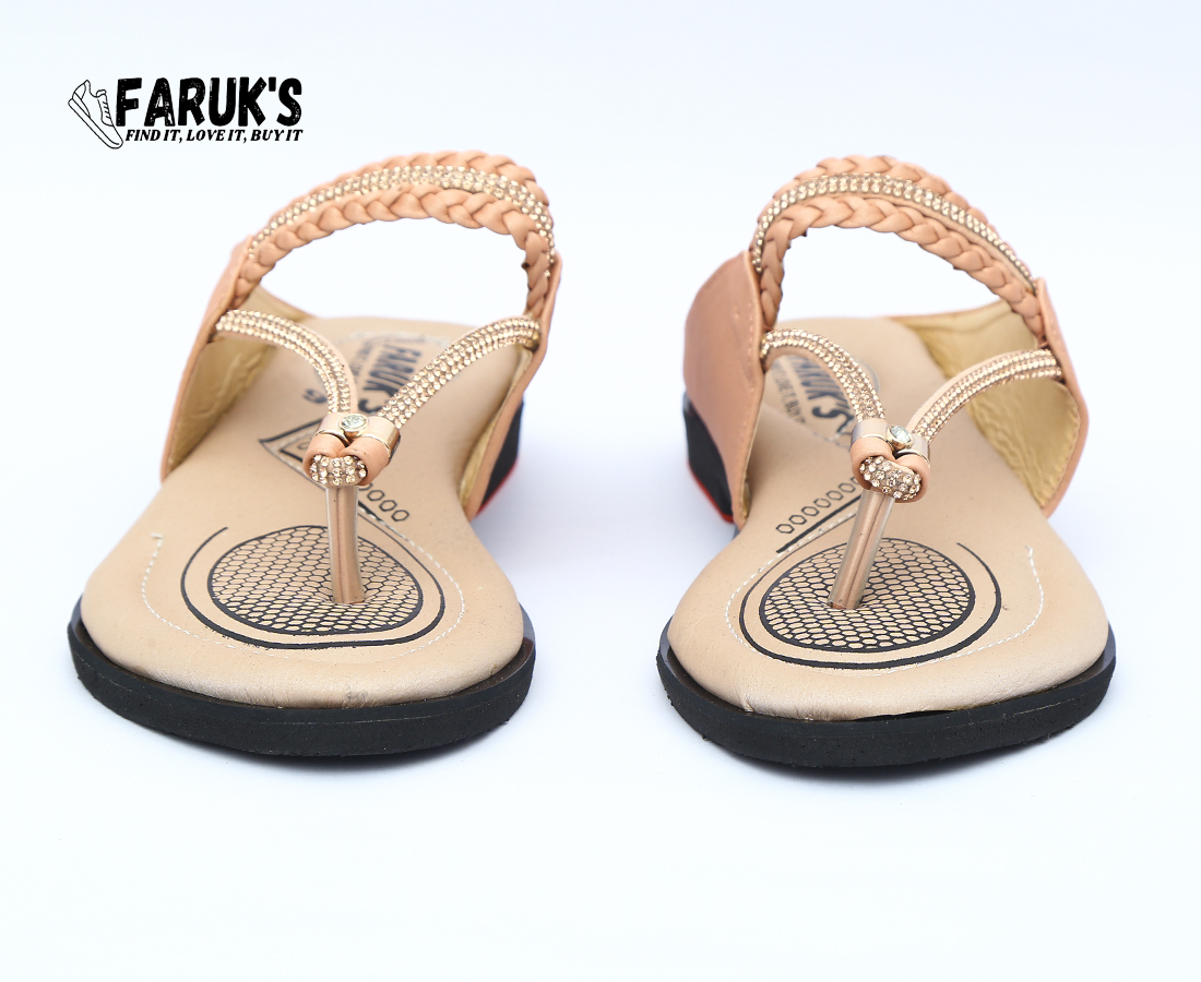 Picture of New Trendy Women And Girls Flat Sandals For Casual Look In Slide Kickonn sandals ,Slide,Clogs and designable sandals for Women's and Girl's, Women's sandals , summer shoes, beach shoes