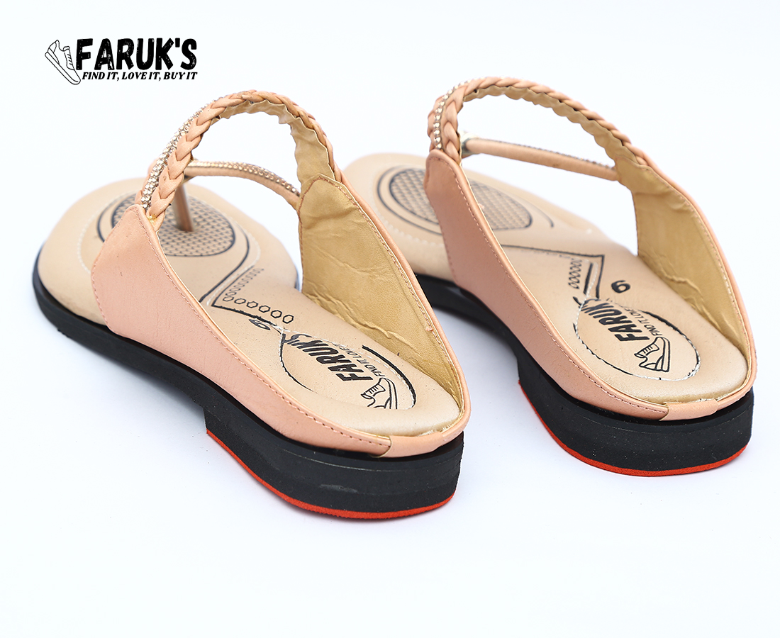 Picture of New Trendy Women And Girls Flat Sandals For Casual Look In Slide Kickonn sandals ,Slide,Clogs and designable sandals for Women's and Girl's, Women's sandals , summer shoes, beach shoes