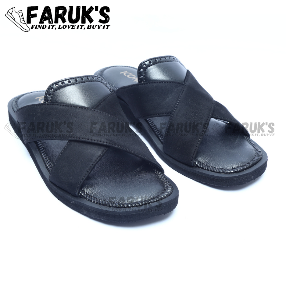 Picture of Luxury Stylish Sandal Fashionable Premium Sandal For Men FARUK'S Flats Suede Formal