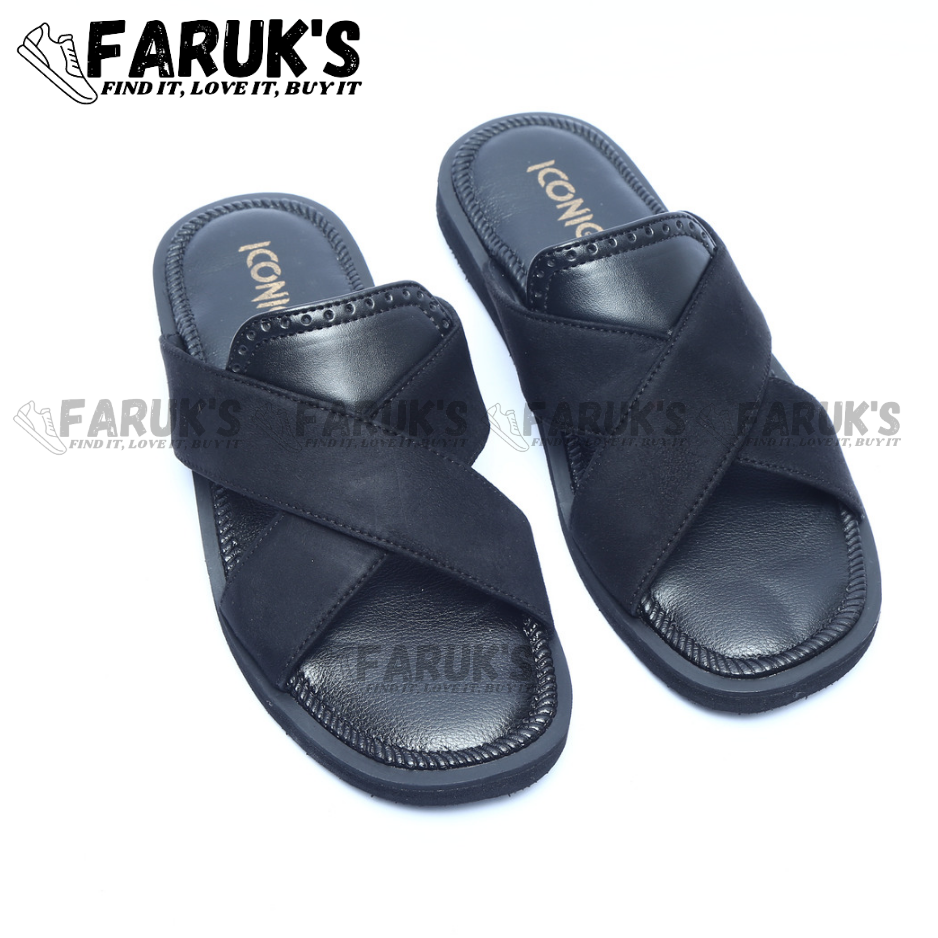 Picture of Luxury Stylish Sandal Fashionable Premium Sandal For Men FARUK'S Flats Suede Formal