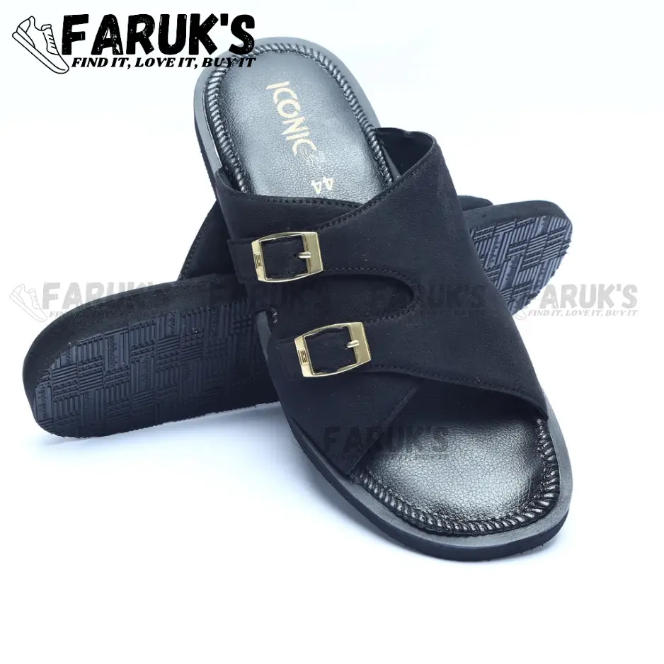 Picture of Luxury Stylish Sandal Fashionable Premium Sandal For Men FARUK'S Flats Suede Formal