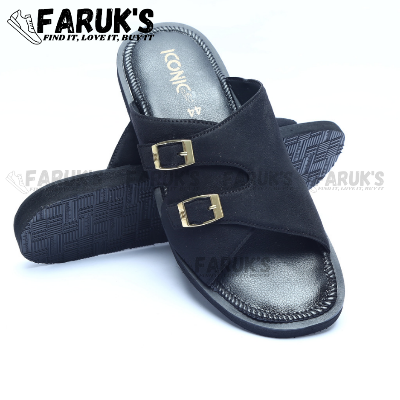 Picture of Luxury Stylish Sandal Fashionable Premium Sandal For Men FARUK'S Flats Suede Formal