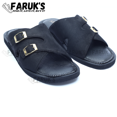 Picture of Luxury Stylish Sandal Fashionable Premium Sandal For Men FARUK'S Flats Suede Formal
