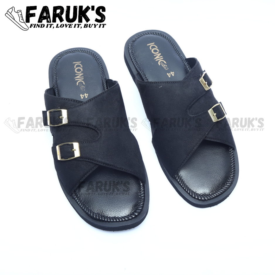 Picture of Luxury Stylish Sandal Fashionable Premium Sandal For Men FARUK'S Flats Suede Formal