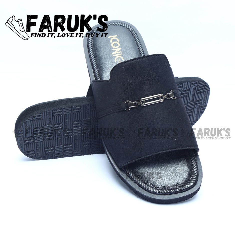 Picture of Luxury Stylish Sandal Fashionable Premium Sandal For Men FARUK'S Flats Suede Formal
