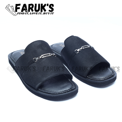 Picture of Luxury Stylish Sandal Fashionable Premium Sandal For Men FARUK'S Flats Suede Formal