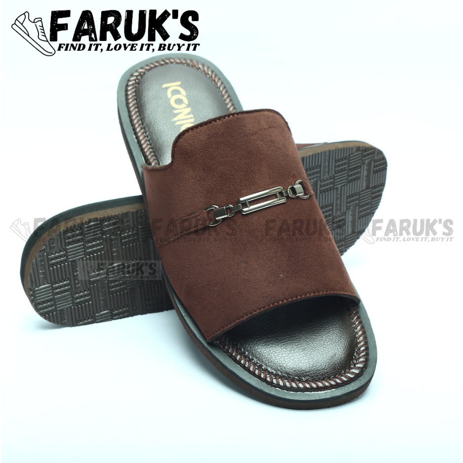 Picture of Luxury Stylish Sandal Fashionable Premium Sandal For Men FARUK'S Flats Suede Formal