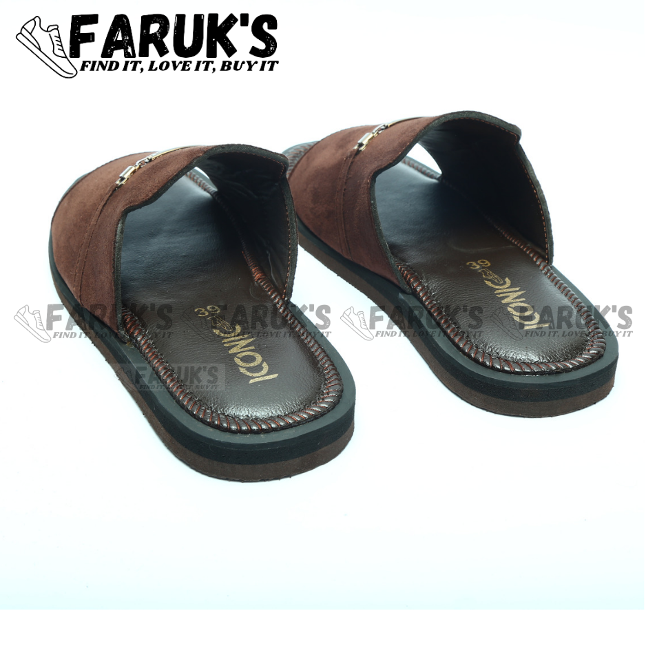 Picture of Luxury Stylish Sandal Fashionable Premium Sandal For Men FARUK'S Flats Suede Formal