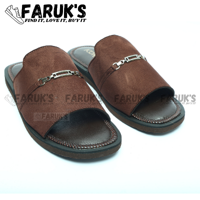 Picture of Luxury Stylish Sandal Fashionable Premium Sandal For Men FARUK'S Flats Suede Formal