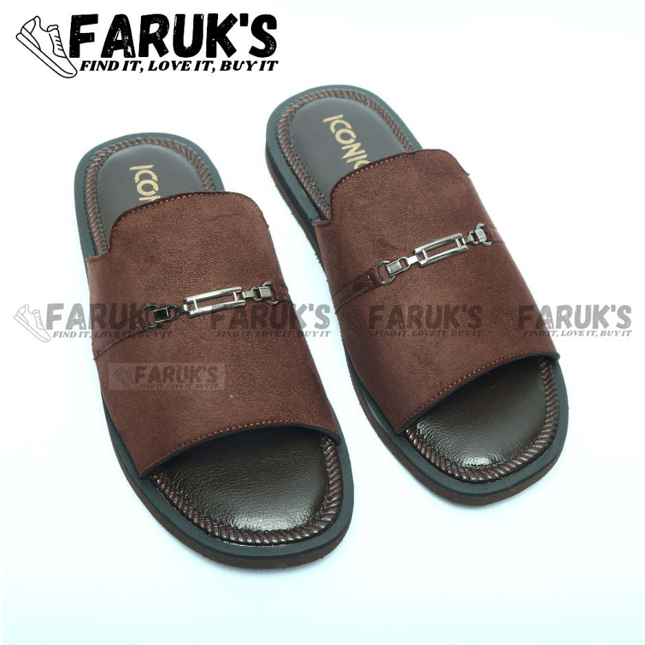 Picture of Luxury Stylish Sandal Fashionable Premium Sandal For Men FARUK'S Flats Suede Formal