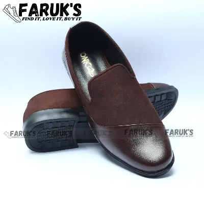 Picture of New Eid Collection Men's Leather Shoes - New Spring And Autumn Men's Leather Shoes Increase Breathable Elegant Weddings Party Casual Dress Shoes Brown Black Shoes for Men (Brown and Black Shoes 39,40,41,42,43,44)