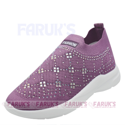 Picture of Chaina Ladies all over stone work fashionable shoes, Women fashionable shoes