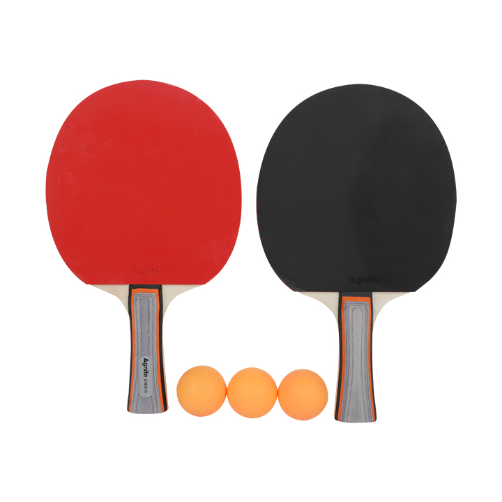 Table Tennis Bat with Ping Pong ball Cases Zip Pocket Package
