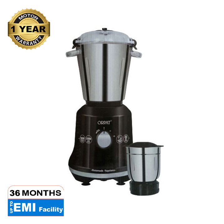 Picture of Orpat 1600-Watt 2-in-1 Jars Heavy Duty Kitchen Commercial Mixer Grinder - Efficient and Powerful Appliance for Your Kitchen Needs