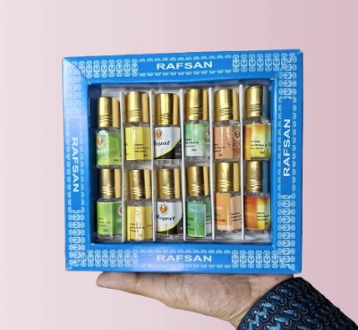 12 Pieces Ayna Ator-(3ml Each Bottle) (MAGNET,KACHA BELI,SHAHI DARBAR,BOKUL FUL,ROJONI GANDHA,GULE LALA) RKissu.comonline shop bangladeshothoba.com