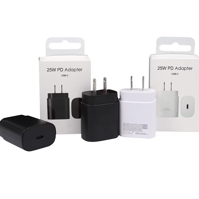 Picture of Samsung 25W Super fast charger with C to C cable for android -samsung/realme/oppo/vivo/iphone/walton/techno/xiaomi/nokia/laptop all device supported with premium quality