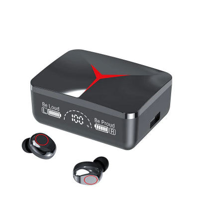 Picture of M90 Pro TWS Digital Display Earbuds with HD Voice Noise Cancelling Bluetooth Feature