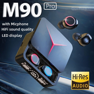 Picture of M90 Pro TWS Digital Display Earbuds with HD Voice Noise Cancelling Bluetooth Feature