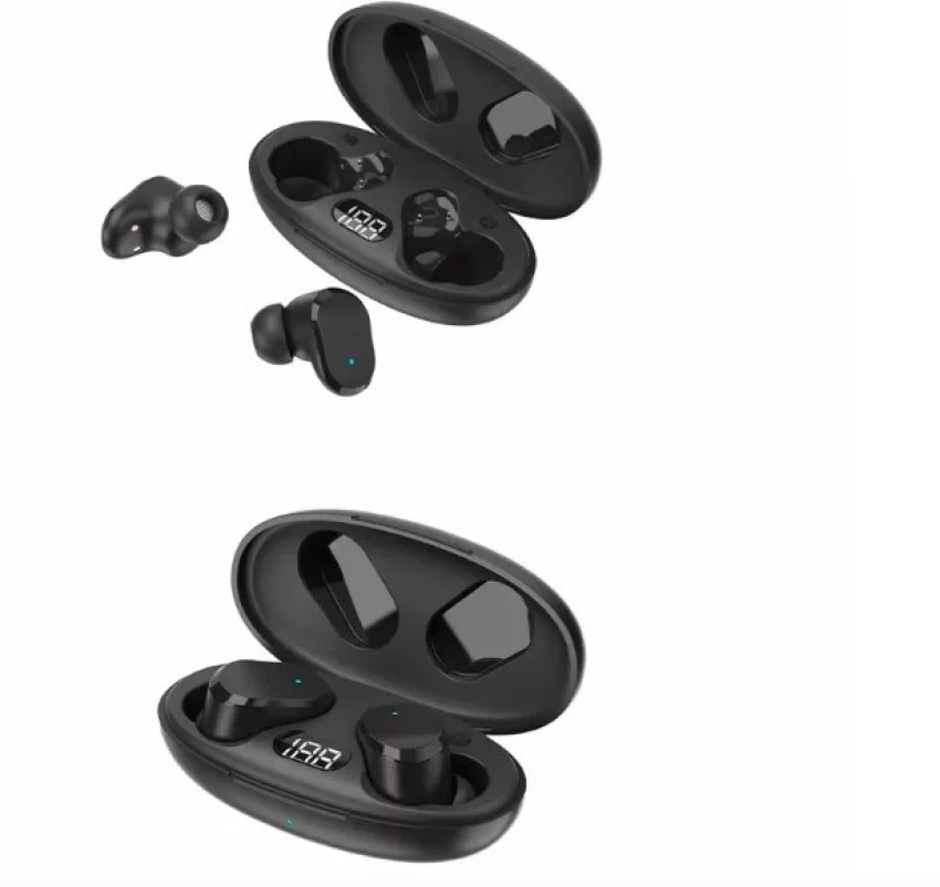 Picture of Mobicom T18  TWS wireless bluetooth headphone_airbuds 10 hours battery backup permium looking super bass and clear sound quality