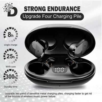 Picture of Mobicom T18  TWS wireless bluetooth headphone_airbuds 10 hours battery backup permium looking super bass and clear sound quality