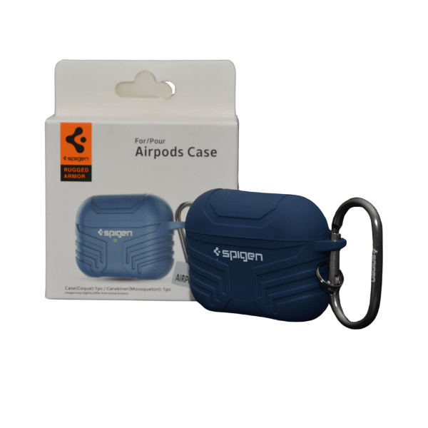 Picture of Original Spigen Airpods pro case for aipods pro 1st and 2nd gen also for airpods pro samsung/oneplus/oraimo/xiaomi/realme premium quality
