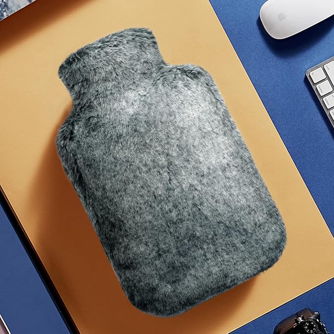 Picture of Hot Water bag Bottle,Hot Water Bag Electric Cartoon Warm Hot Cold Weather Water Bottle Bags Hand Foot Warmer Relaxing Heat Cold Therapy Portable Heated Pad Heating Bag Pain Relief Relaxation Xmas Gifts