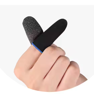 Picture of Anti-Sweat Fingertips Touch Screen Finger tips gaming finger sleeve for pubg gamerock Accessories