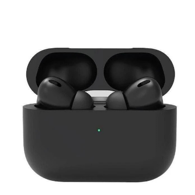Picture of Airpods Pro 2nd Gen Black ANC Made in Dubai original Wireless bluetooth with wireless Charging for android and iphone