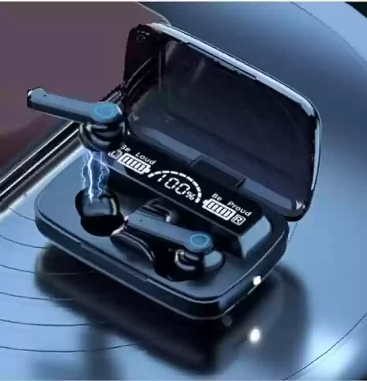 Picture of M19 Tws Headphones 5.1 Bluetooth Sports In-Ear Noise Canceling 3 Screen Earphone Headsets - Bluetooth Headphone in ear headphone