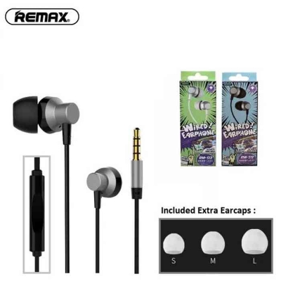 Picture of REMAX RM-512 3.5MM WIRED MUSIC EARPHONE HEAVY BASS for android -samsung/realme/oppo/vivo/iphone/walton/tecno/xiaomi/nokia/laptop all device supported with premium quality