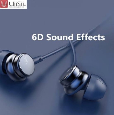 Picture of Uiisii_Hm 13 In-Ear Earphone - Headphone - Headphone for android -samsung/realme/oppo/vivo/iphone/walton/tecno/xiaomi/nokia/laptop all device supported with premium quality
