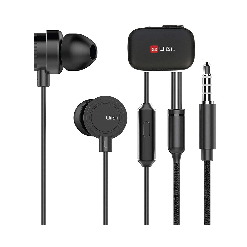 Picture of Uiisii_Hm 13 In-Ear Earphone - Headphone - Headphone for android -samsung/realme/oppo/vivo/iphone/walton/tecno/xiaomi/nokia/laptop all device supported with premium quality