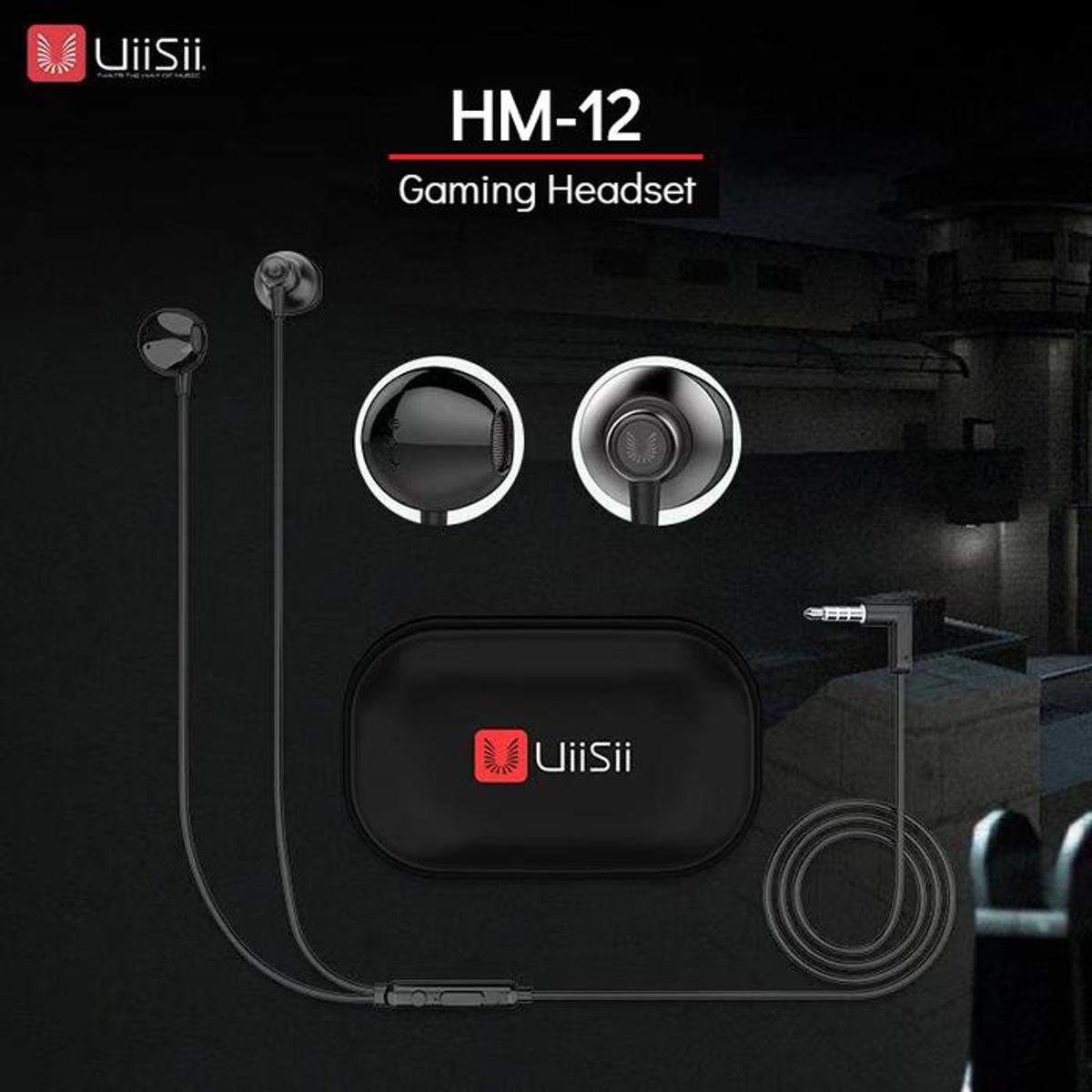 Picture of UiiSii HM12 Deep Bass Good Treble Earphones for android -samsung/realme/oppo/vivo/iphone/walton/tecno/xiaomi/nokia/laptop all device supported with premium quality