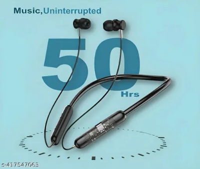 Picture of Mobicom transparent nickband wireless bluetooth headset 5.1 for anroid and iphone_ stylish and premium headphone for android -samsung/realme/oppo/vivo/iphone/walton/techno/xiaomi/nokia/laptop all device supported with premium quality