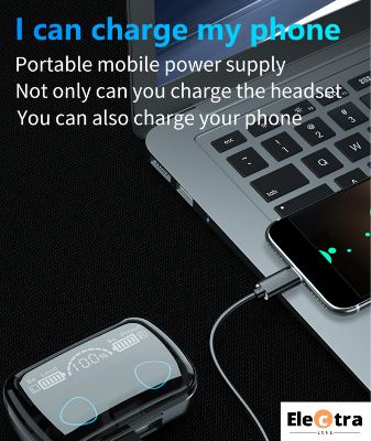 Picture of M10 Tws Wireless Earphone Touch Bluetooth Headphones With Digital Display - Bluetooth Headphone - Bluetooth Headphone - Air Buds - Tws - Bluetooth Headphone