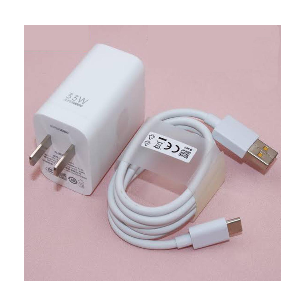 Picture of Xiaomi 33W Charger Set with 6A USB Type-C Cable for android -samsung/realme/oppo/vivo/iphone/walton/techno/xiaomi/nokia all device supported with premium quality