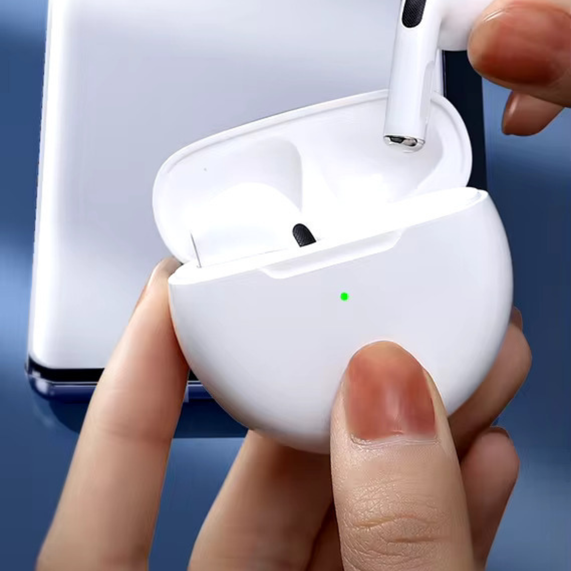 Picture of One plus Pro 6 Wireless Bluetooth Headphones TWS Earphones Mini Heaset with Charging Case Earbuds for All Phone