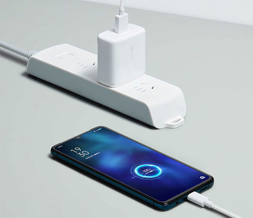 Picture of Realme SuperVOOC 6A smart charging adepter X50 Pro for android -samsung/realme/oppo/vivo/iphone/walton/techno/xiaomi/nokia all device supported with premium quality