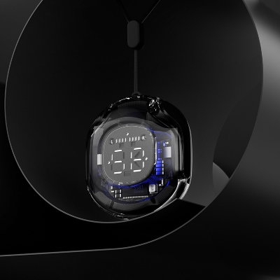 Picture of Mobicom Air 50  TWS wireless transparent airbuds bluetooth headphone for android & Iphone- 10 hours backup for android -samsung/realme/oppo/vivo/iphone/walton/tecno/xiaomi/nokia/laptop all device supported with premium quality