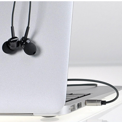 Picture of REMAX RM 510 In-Ear Earphone With Metal box-BLACK for android -samsung/realme/oppo/vivo/iphone/walton/tecno/xiaomi/nokia/laptop all device supported with premium quality