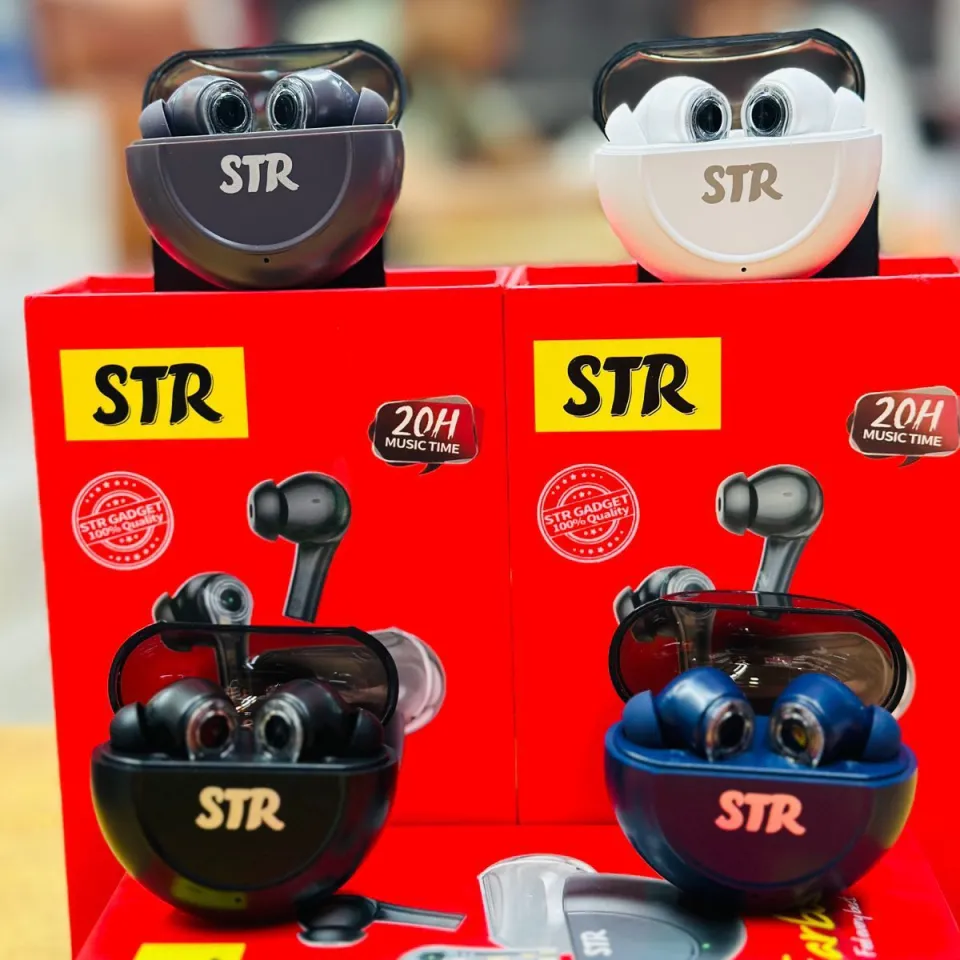 Picture of New STR airbuds R11/R12/R13 100% Quality wireless earbuds super cool gadgets ENC