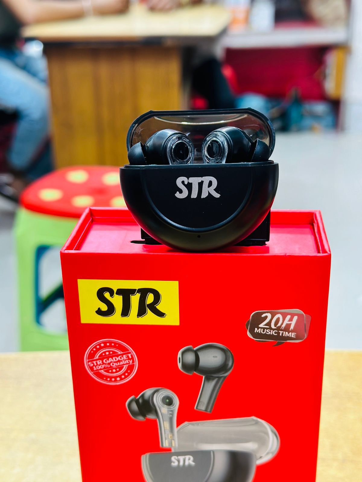 Picture of New STR airbuds R11/R12/R13 100% Quality wireless earbuds super cool gadgets ENC