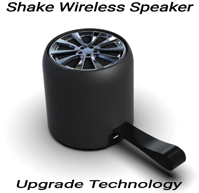 Picture of Angusen M9 Shake Wireless Bluetooth Speaker Full Metal Portable for android iphone pc and all bluetooth audio device