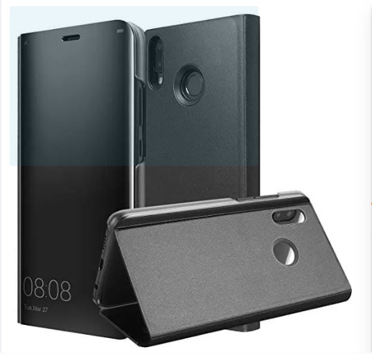 Picture of Xiaomi Redmi 5 - Clear View Case Flip Standing Cover Auto Lock Mirror Case